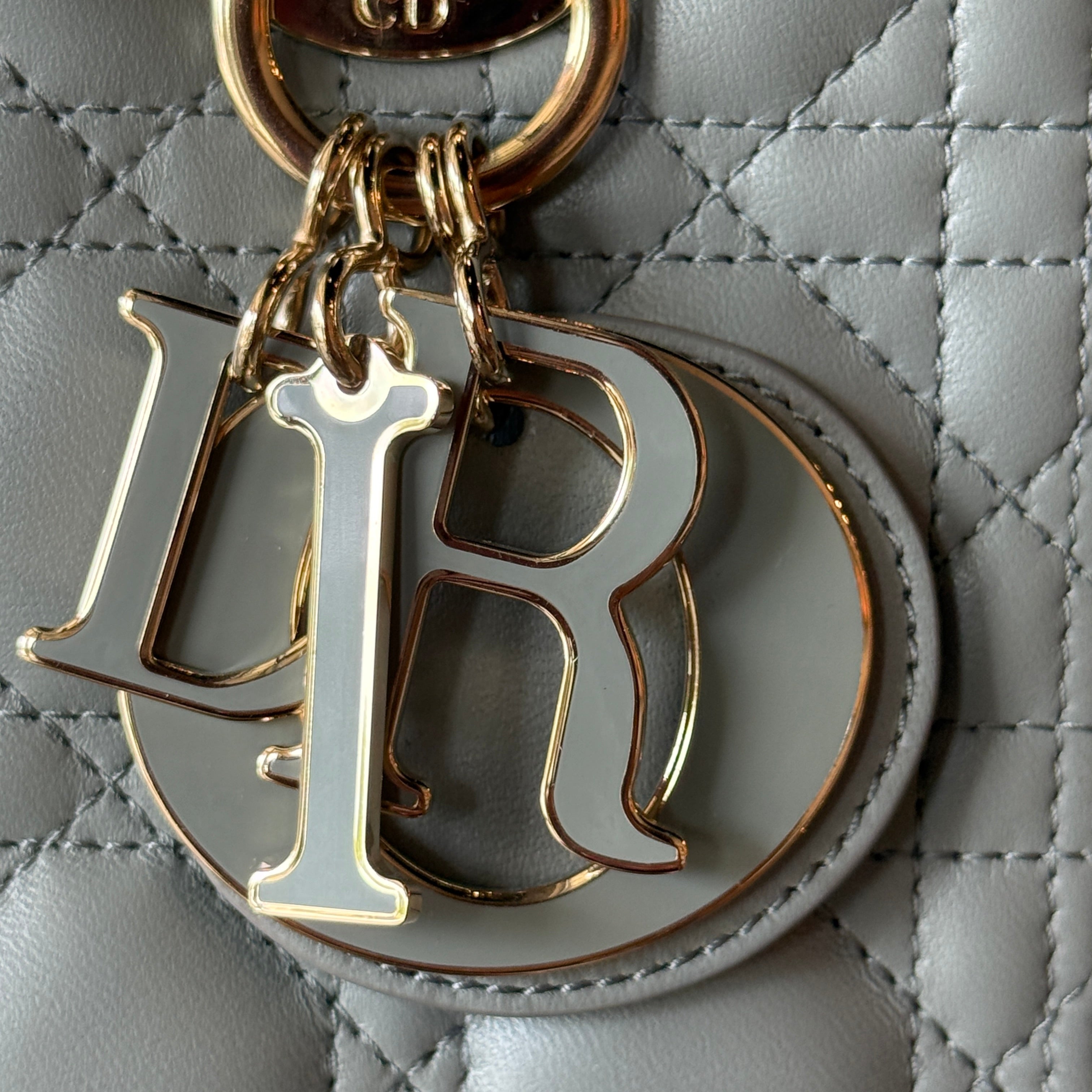 DIOR Lady Dior ABCDior Medium Cloud Blue