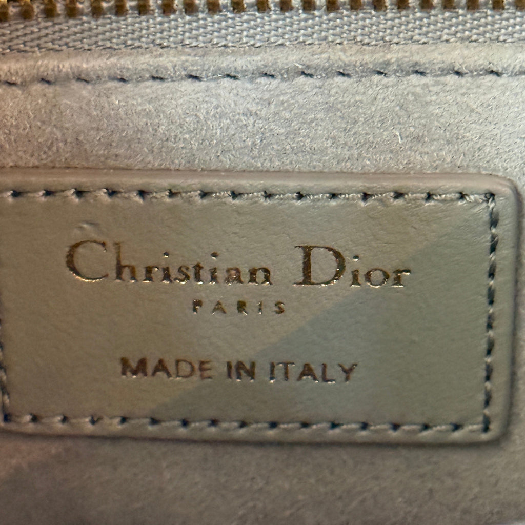 DIOR Lady Dior ABCDior Medium Cloud Blue