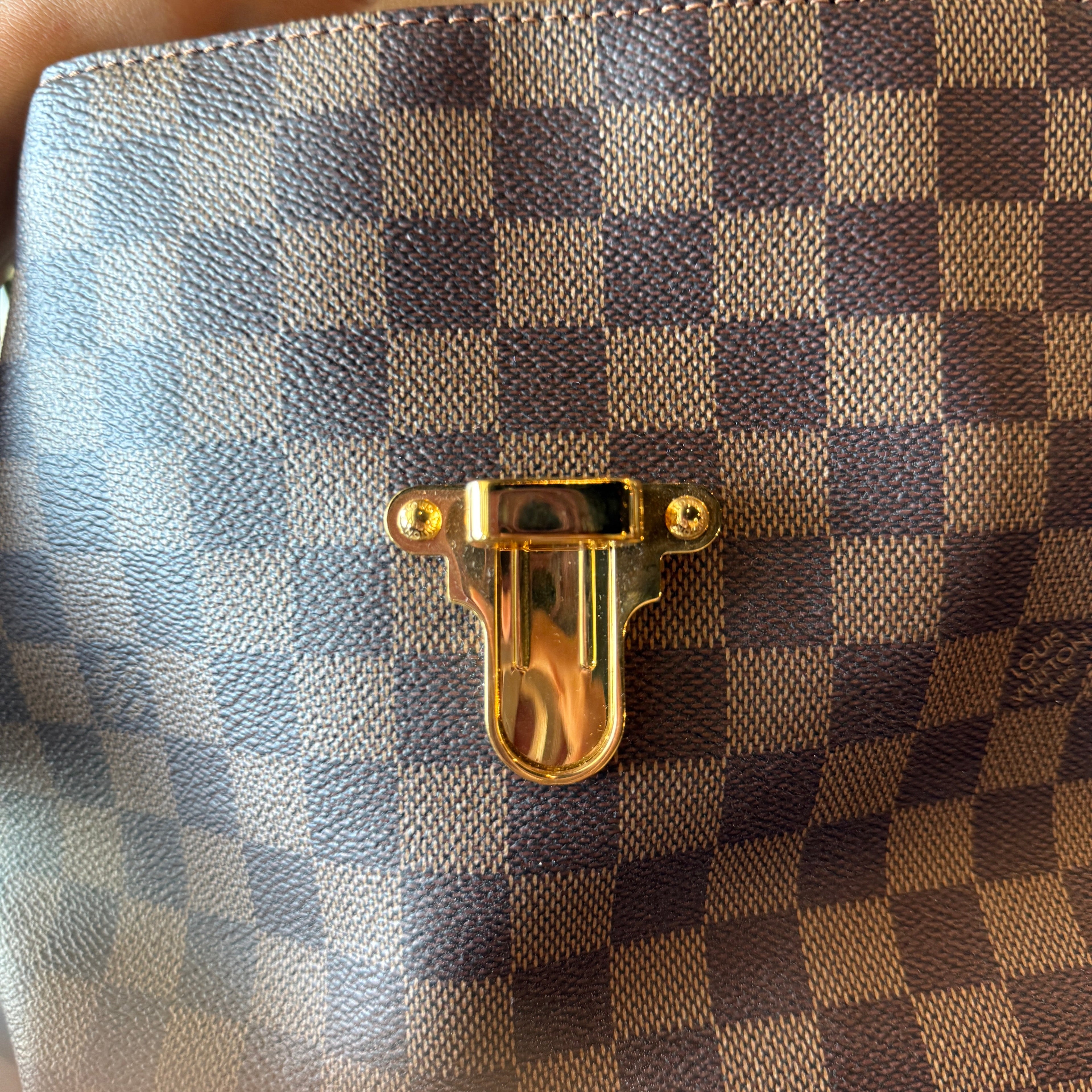 LOUIS VUITTON Damier Ebene Clapton Backpack