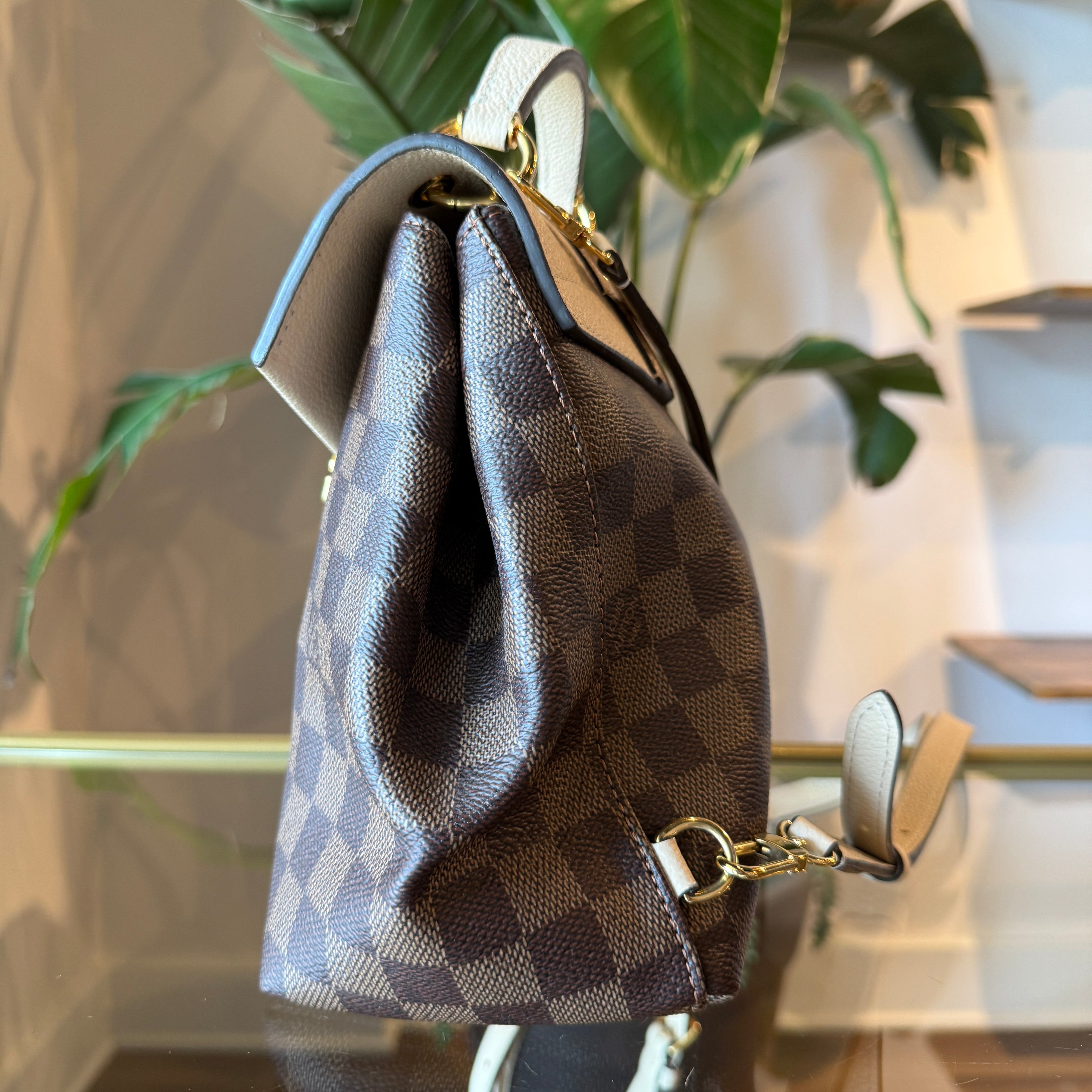 LOUIS VUITTON Damier Ebene Clapton Backpack