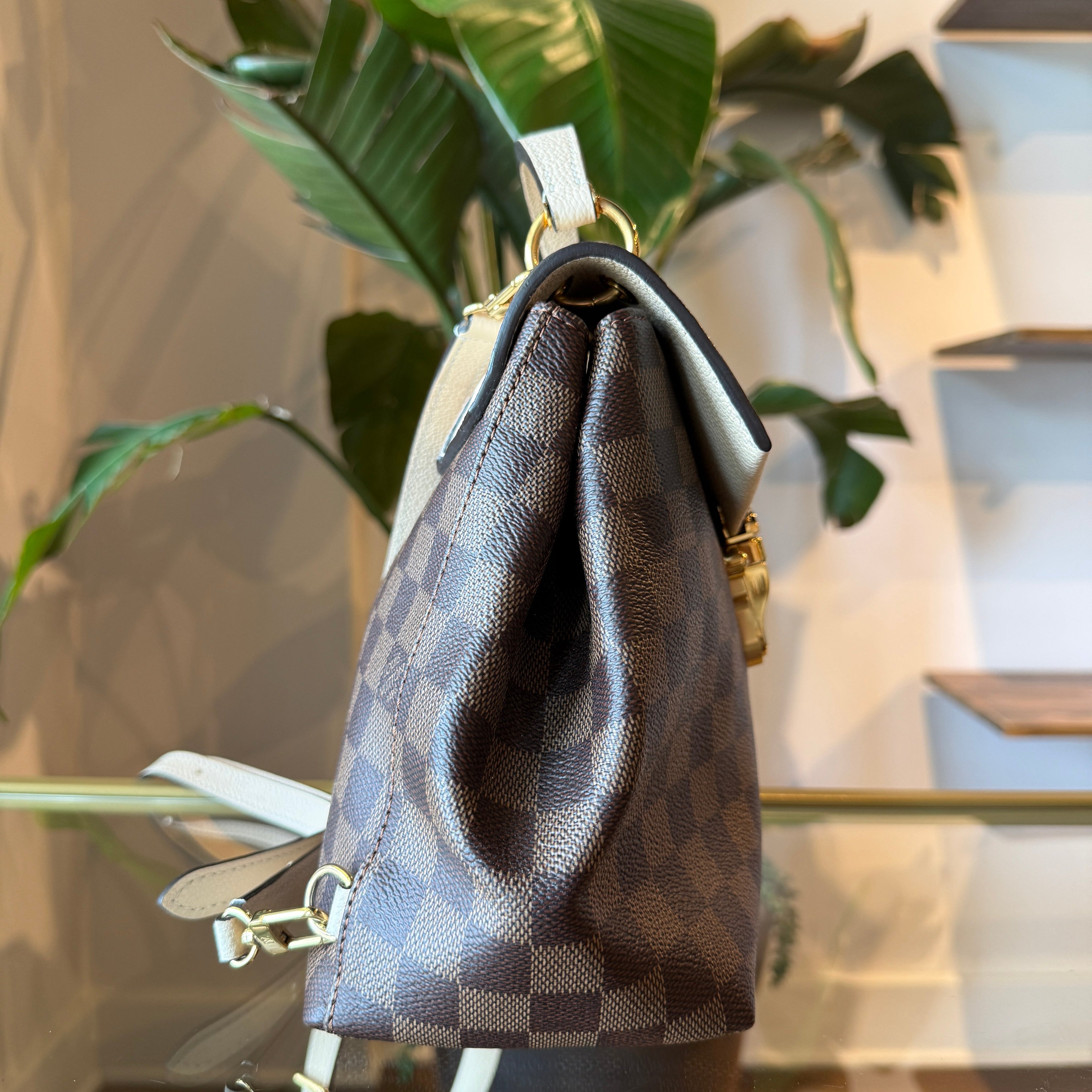 LOUIS VUITTON Damier Ebene Clapton Backpack