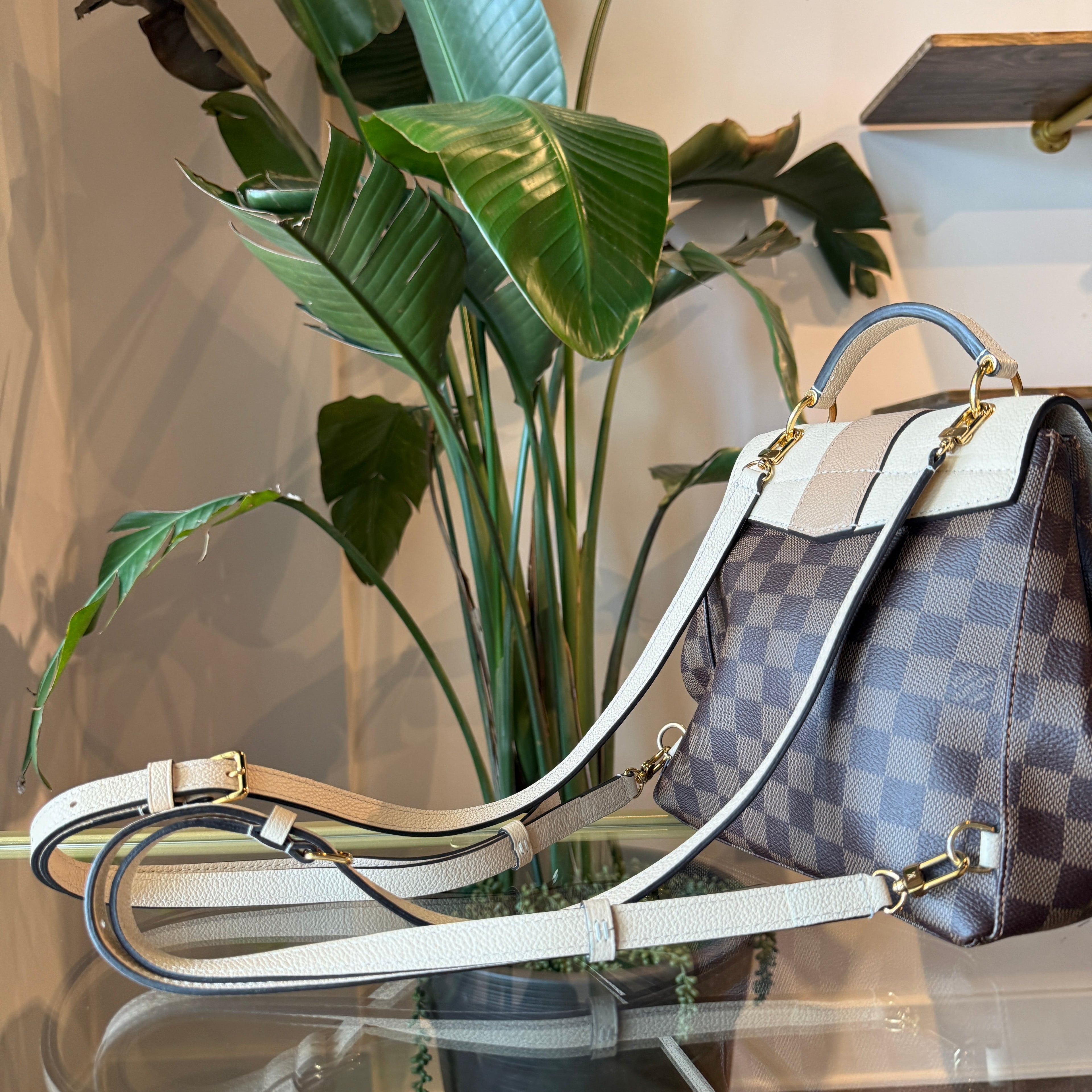 LOUIS VUITTON Damier Ebene Clapton Backpack