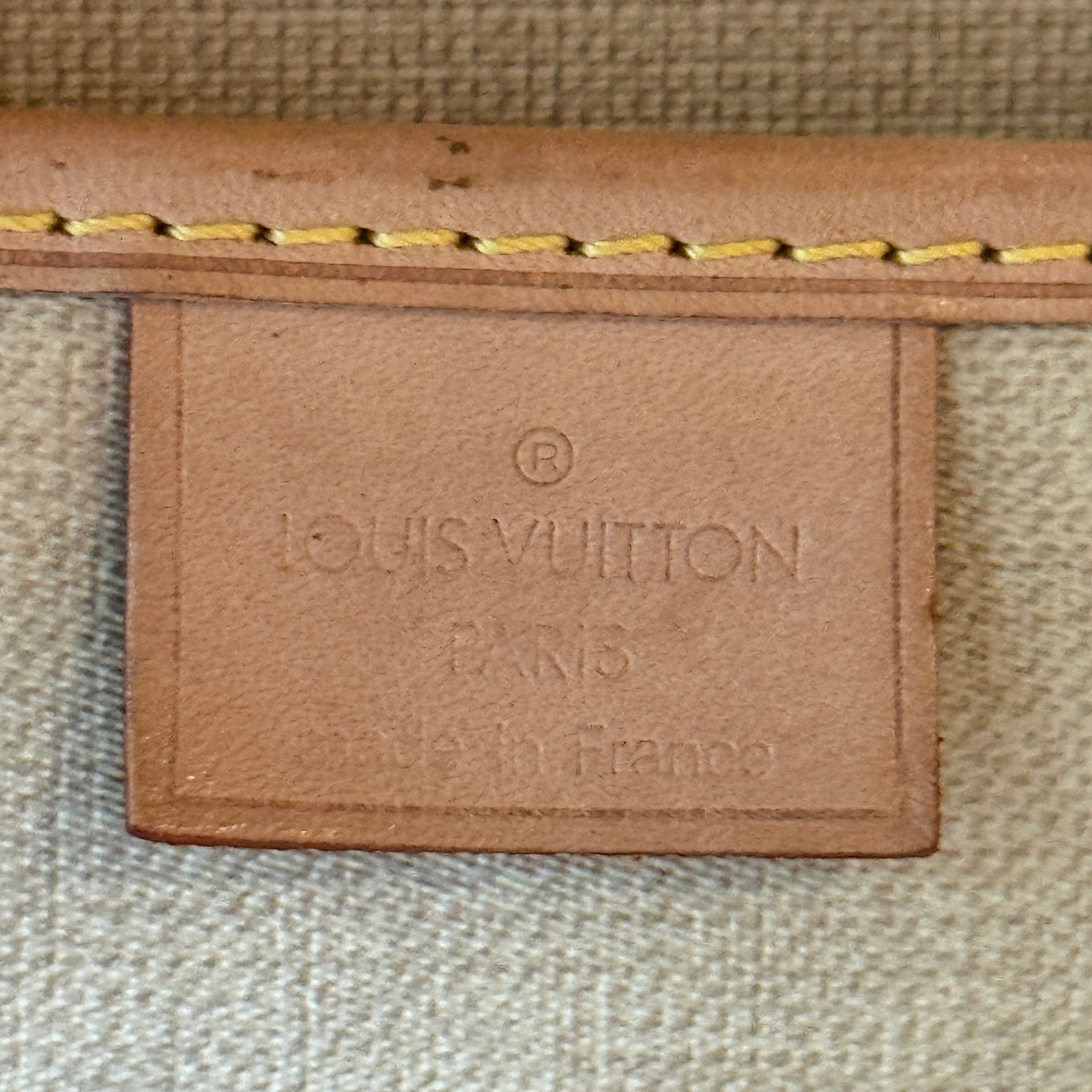LOUIS VUITTON Monogram Excursion Shoe Bag