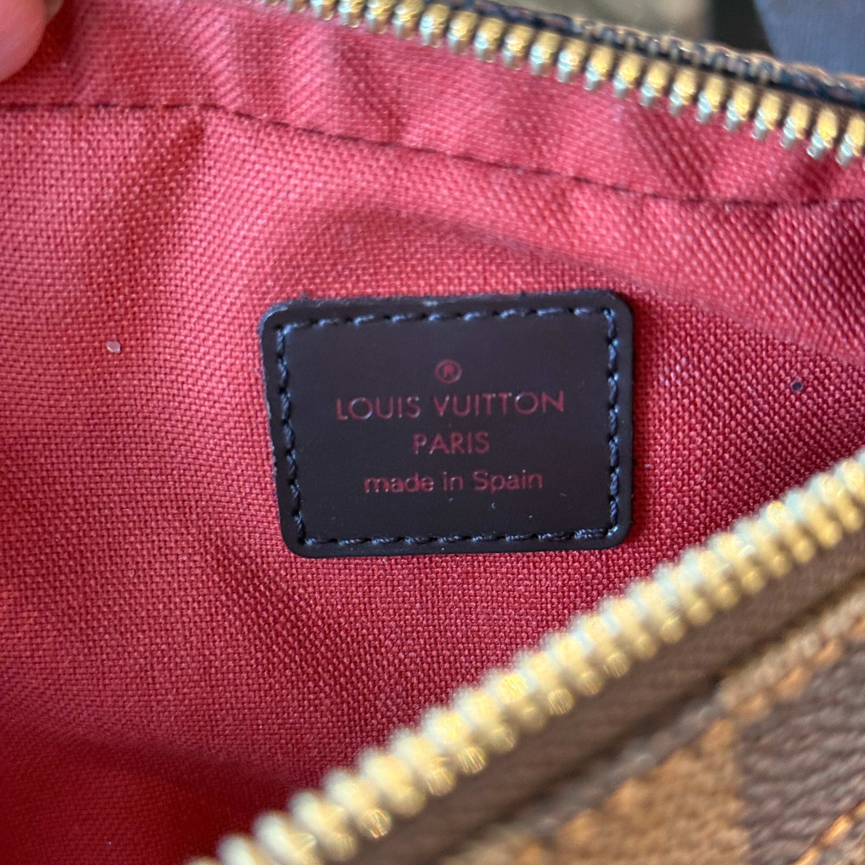 LOUIS VUITTON Damier Ebene Geronimos Belt Bag