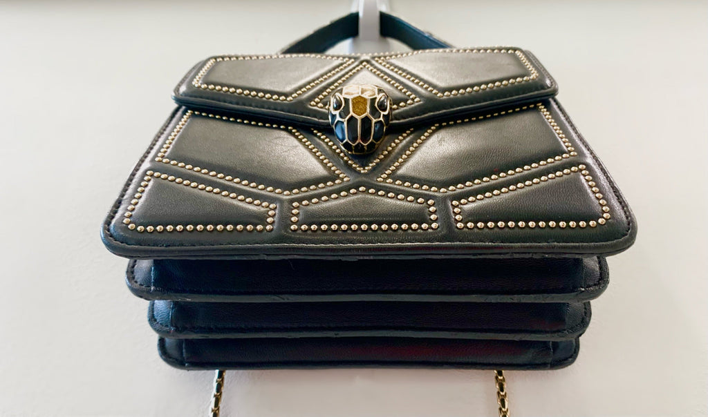 BVLGARI SERPENTI FOREVER STUDDED BAG