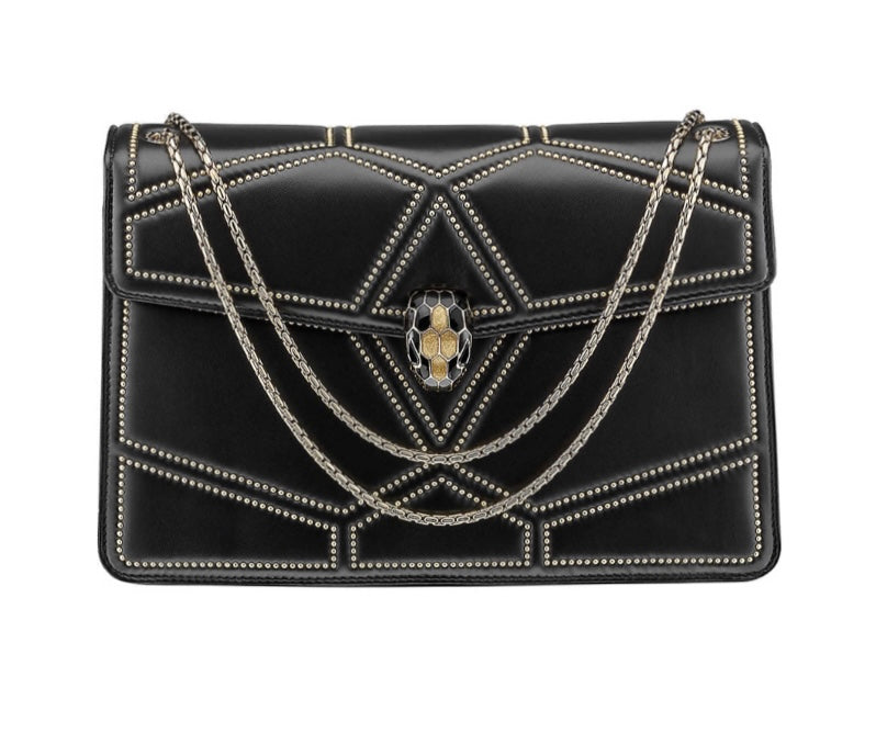 BVLGARI SERPENTI FOREVER STUDDED BAG