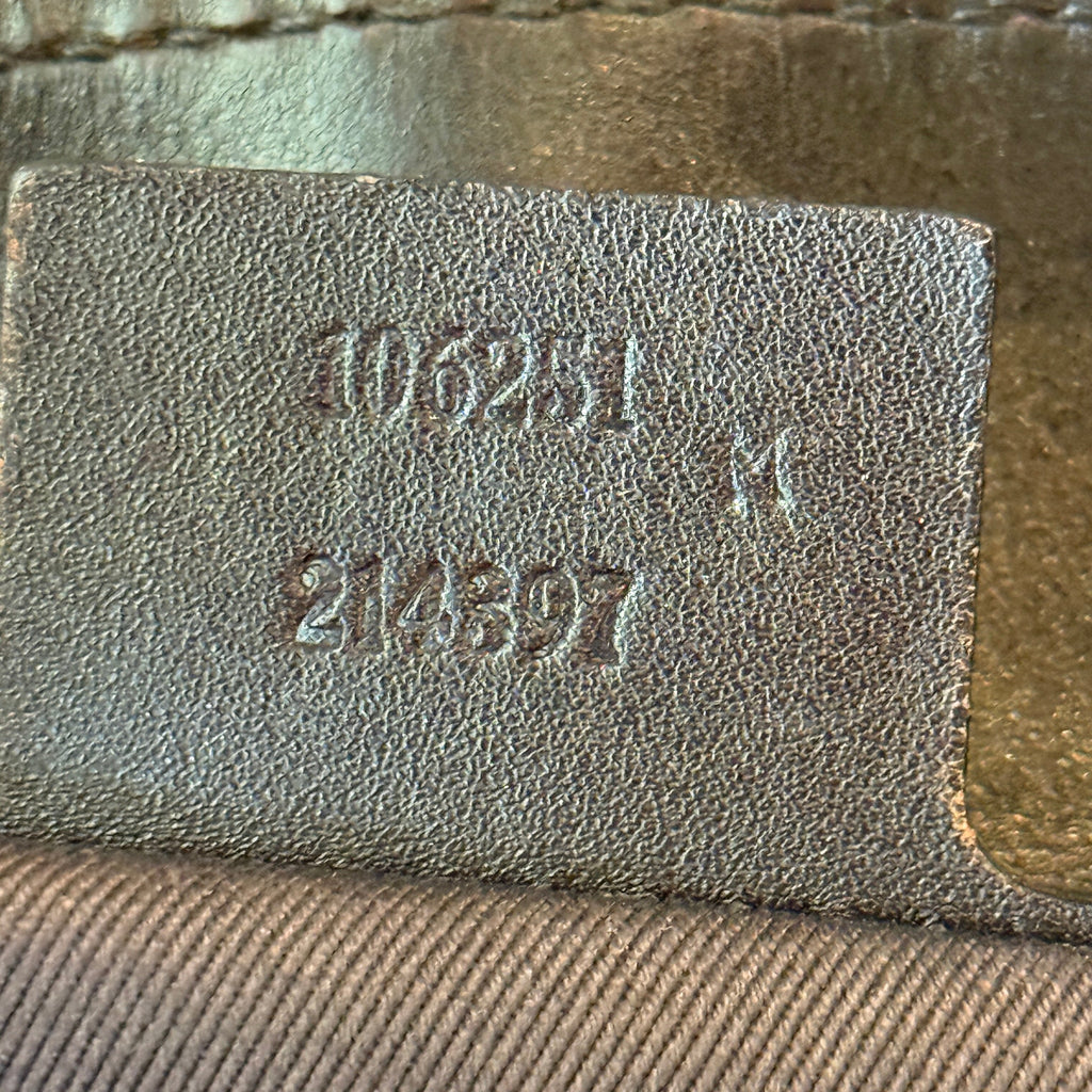 GUCCI GG Canvas Belted Tote