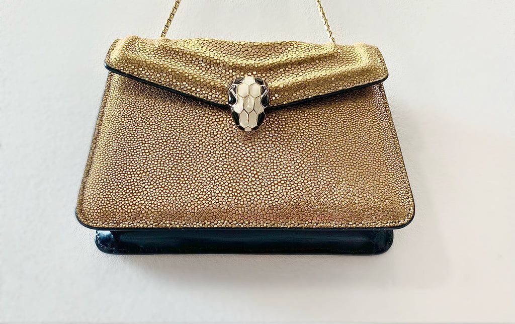BVLGARI SERPENTI FOREVER STINGRAY MINI BAG