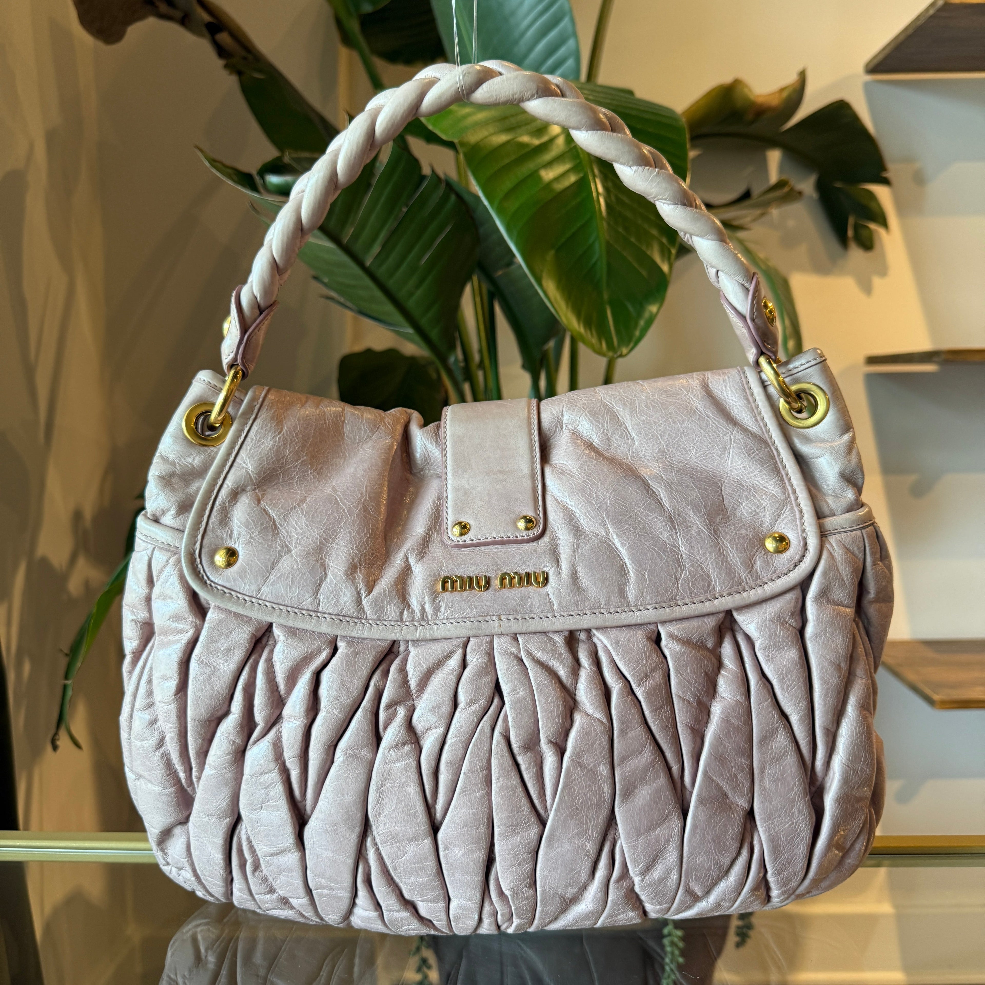 MIU MIU Coffer Hobo