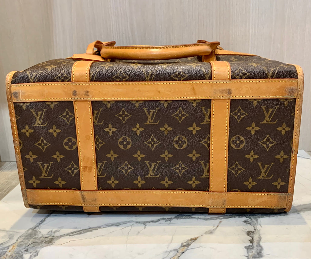 LOUIS VUITTON SAC CHIEN MONOGRAM PET CARRIER