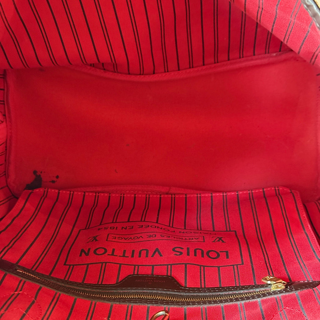 LOUIS VUITTON Damier Ebene Neverfull MM