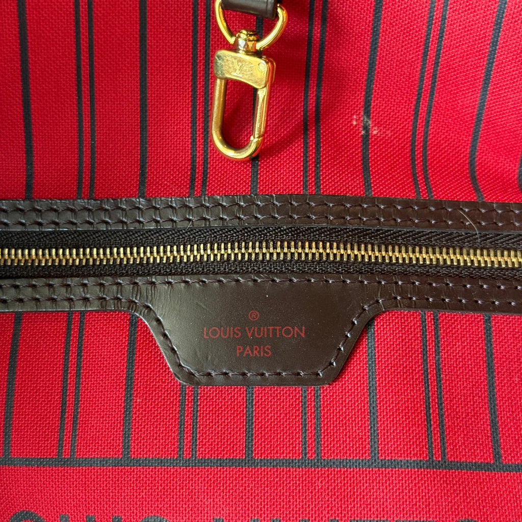 LOUIS VUITTON Damier Ebene Neverfull MM