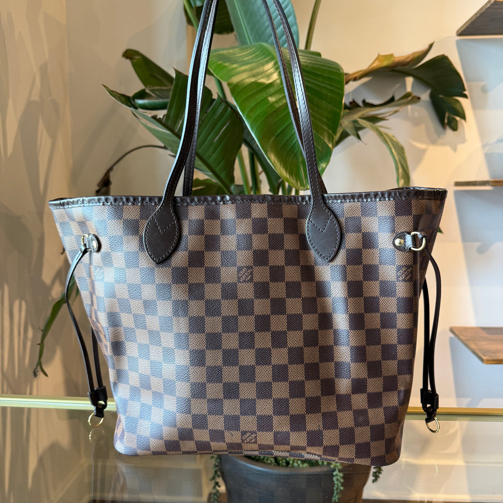 LOUIS VUITTON Damier Ebene Neverfull MM