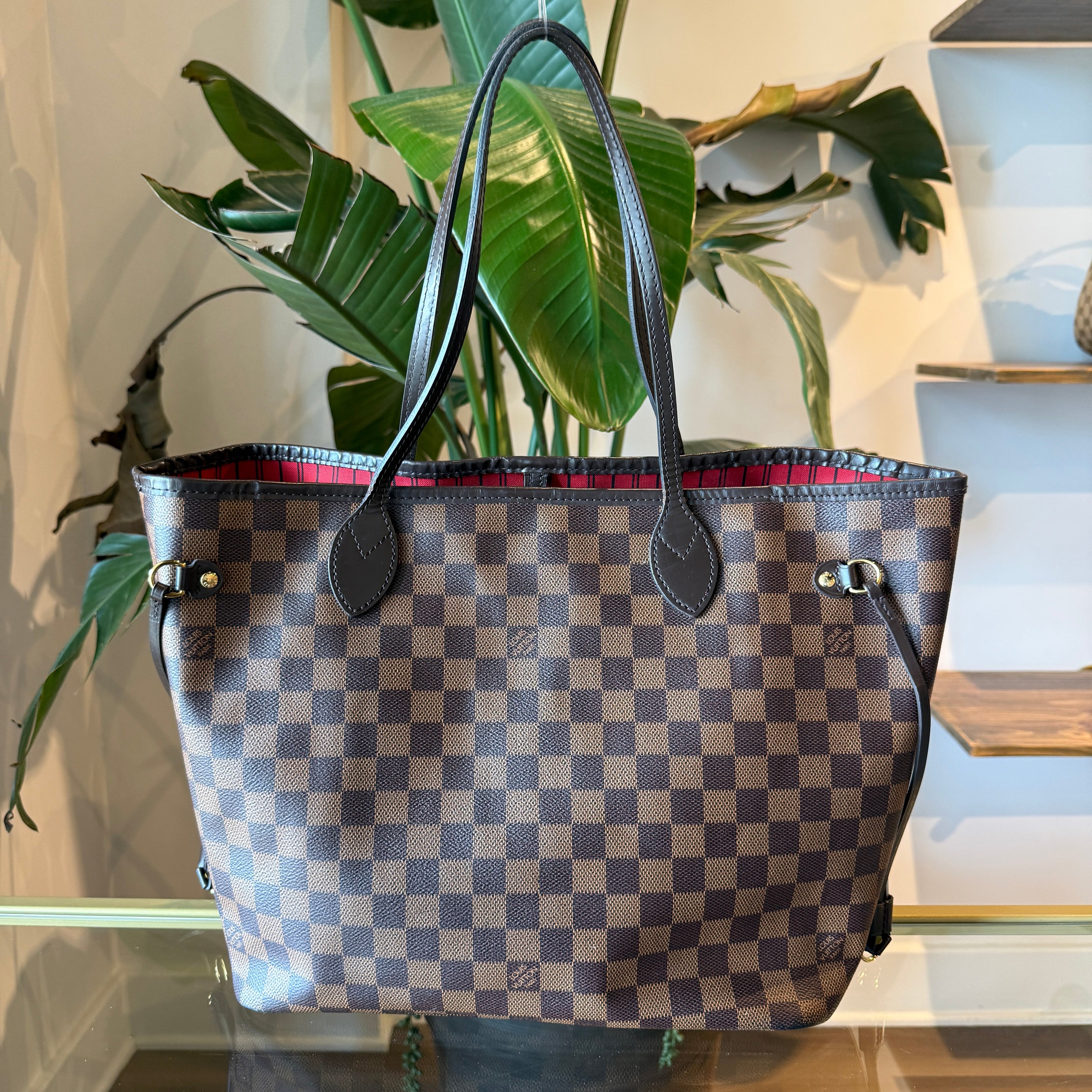 LOUIS VUITTON Damier Ebene Neverfull MM
