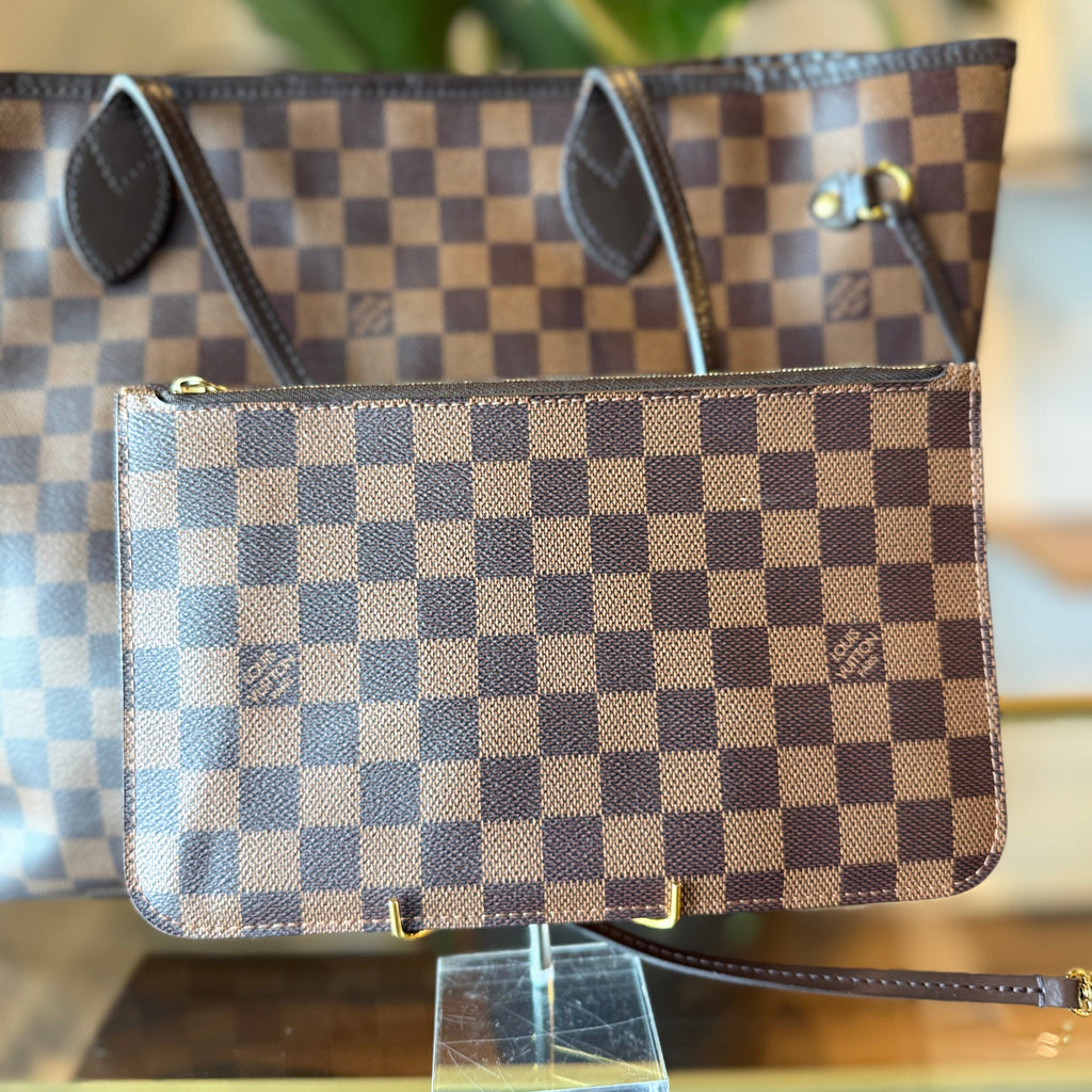 LOUIS VUITTON Damier Ebene Neverfull MM