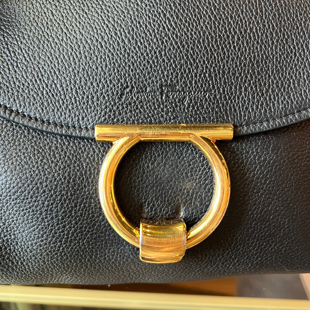 SALVATORE FERRAGAMO Gancio Crossbody Bag