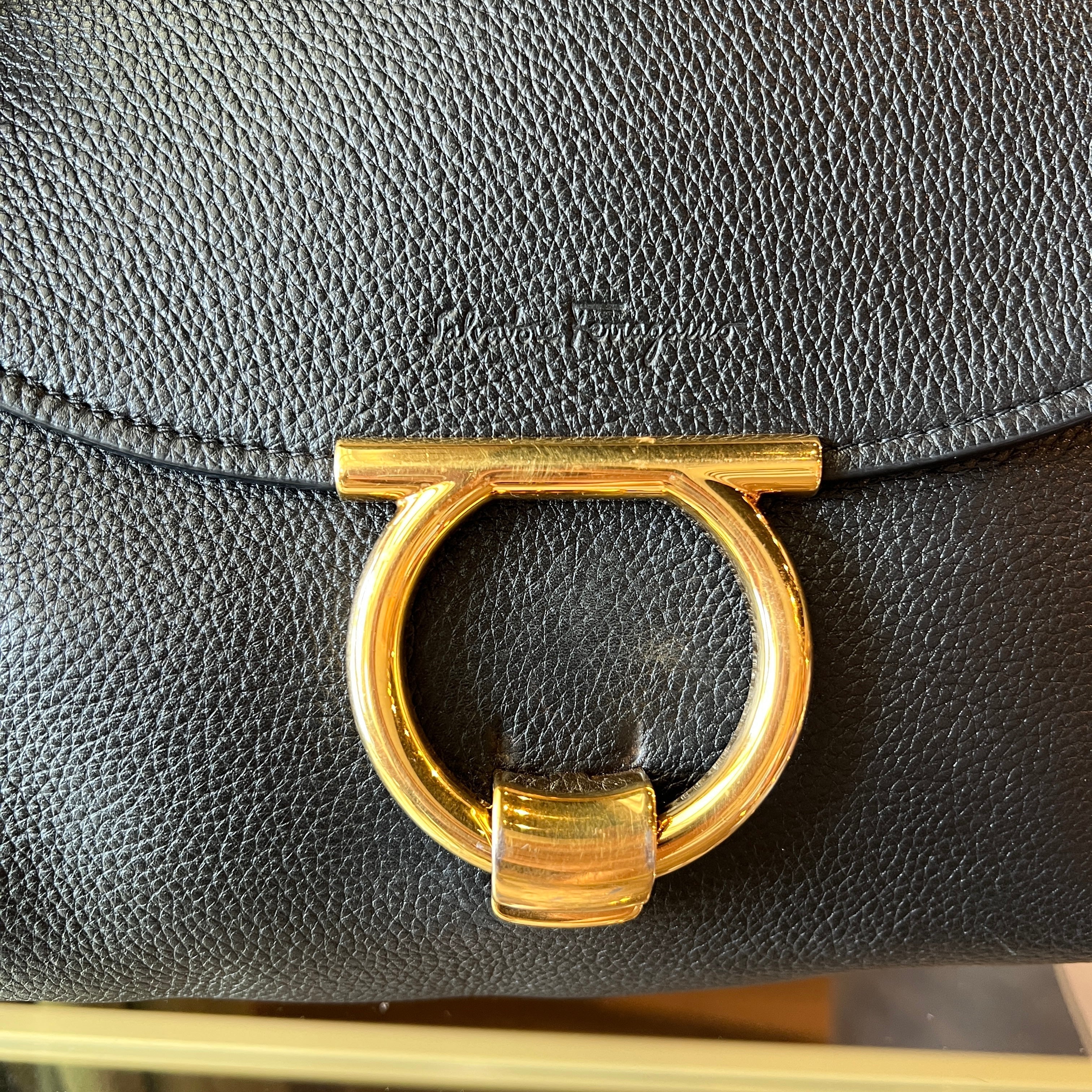 SALVATORE FERRAGAMO Gancio Crossbody Bag