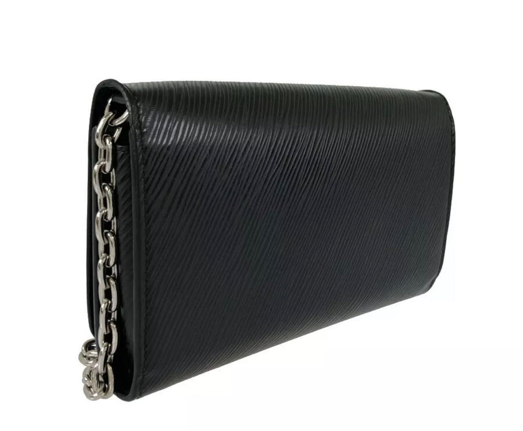 Louis Vuitton EPI Portefeiulle Twist Chain Wallet-Bag