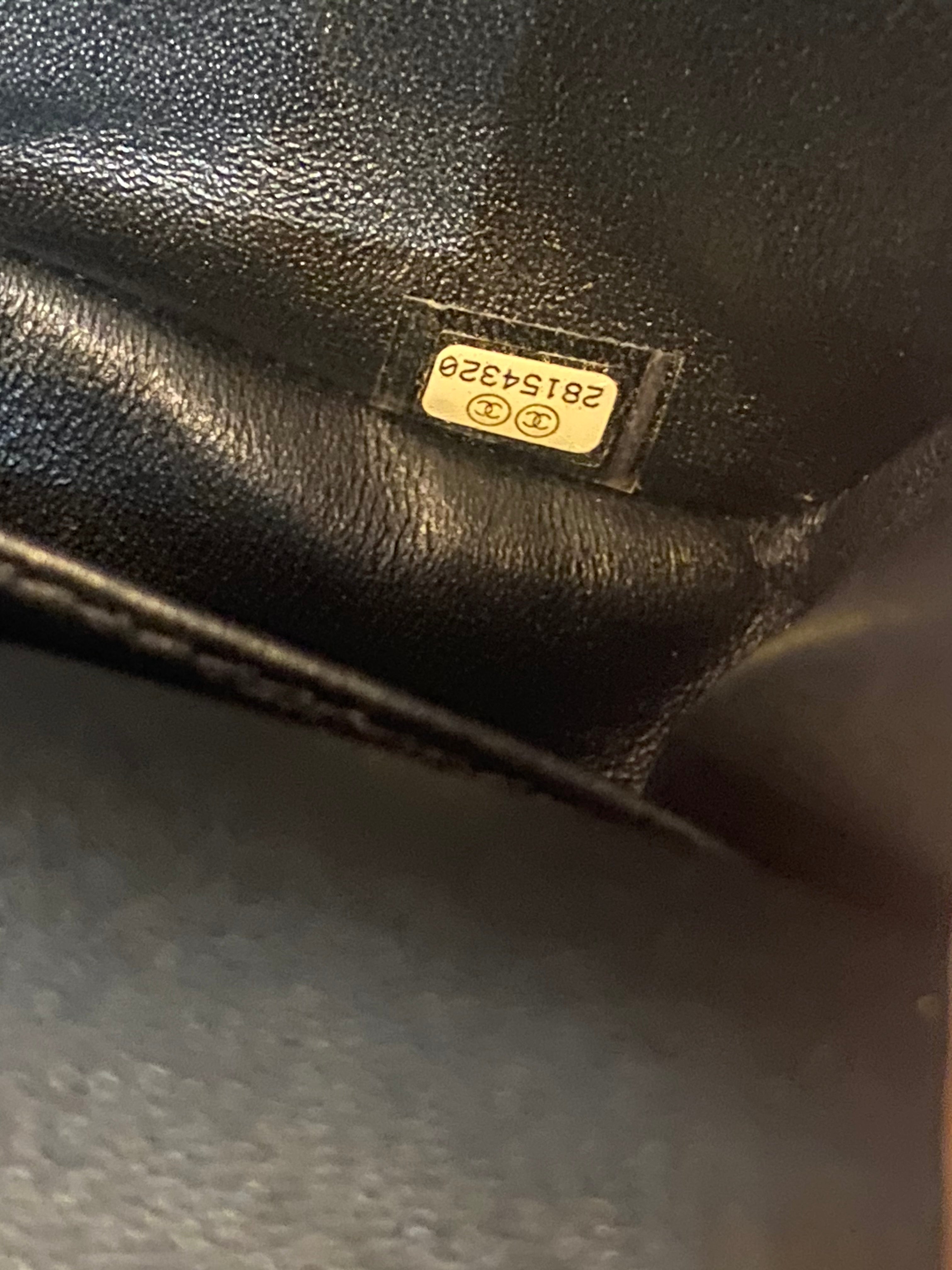 CHANEL LAMBSKIN METALLIC CALFSKIN CROC EMBOSSED FLAP BAG