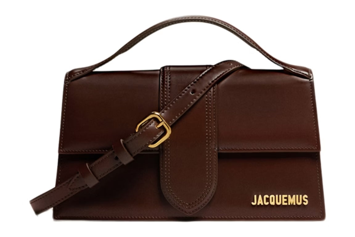 JACQUEMUS LE BAMBINO CALFSKIN LEATHER CROSSBODY BAG