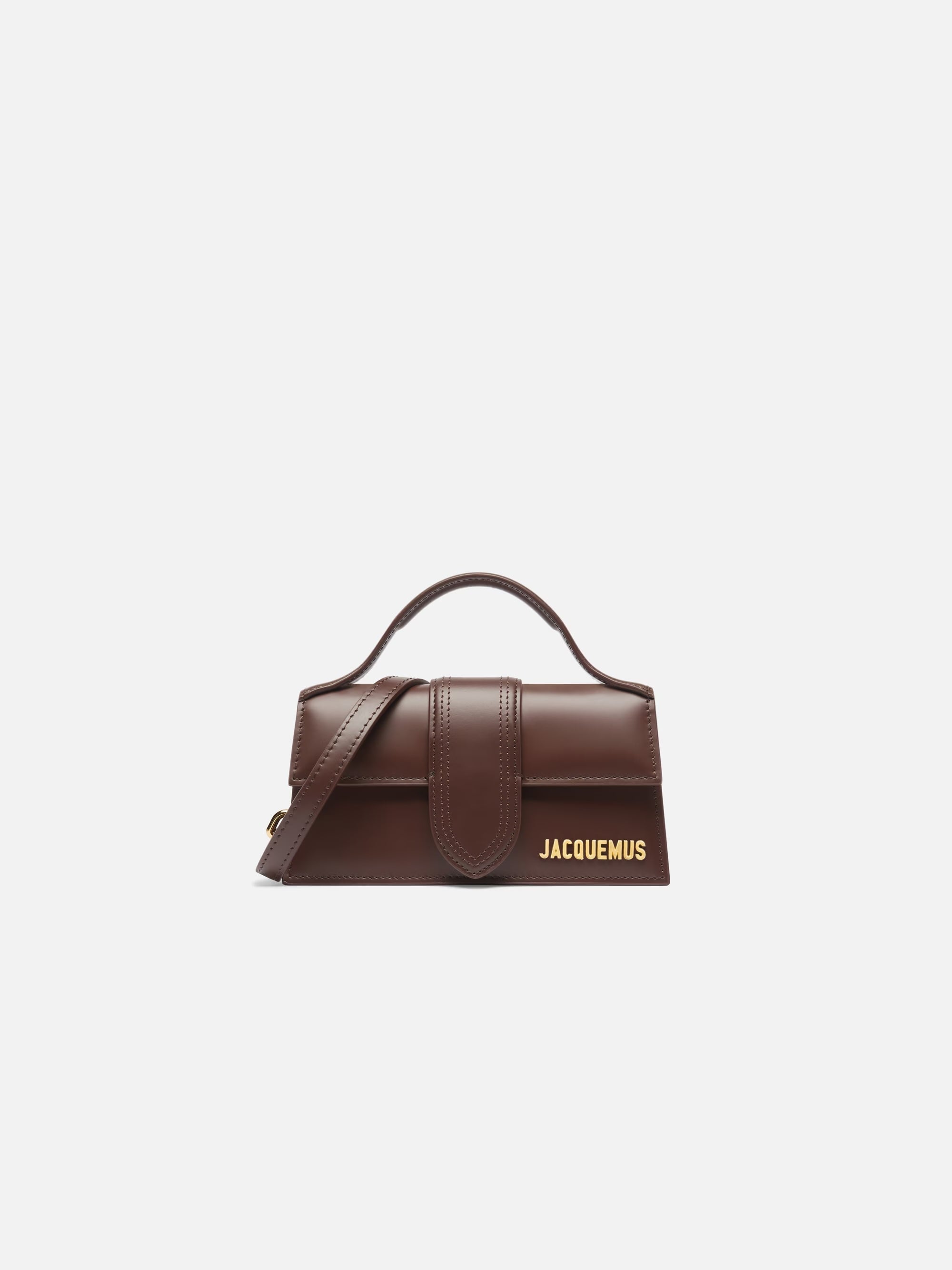 JACQUEMUS LE BAMBINO CALFSKIN LEATHER CROSSBODY BAG