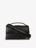 JACQUEMUS LE BAMBINOU LES CLASSIQUES LEATHER  FLAP BAG