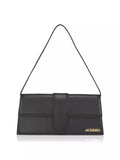 JACQUEMUS LE BAMBINO LONG CALFSKIN LEATHER SHOULDER BAG