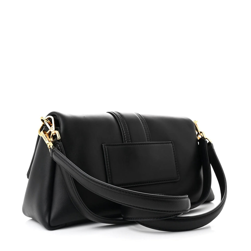 JACQUEMUS LE BAMBIMOU PADDED LAMBSKIN LEATHER SHOULDER BAG
