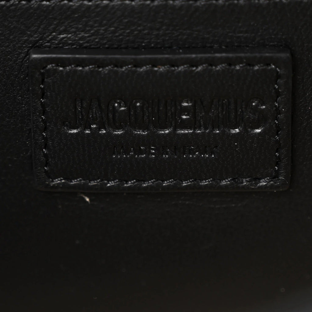 JACQUEMUS LE BAMBIMOU PADDED LAMBSKIN LEATHER SHOULDER BAG