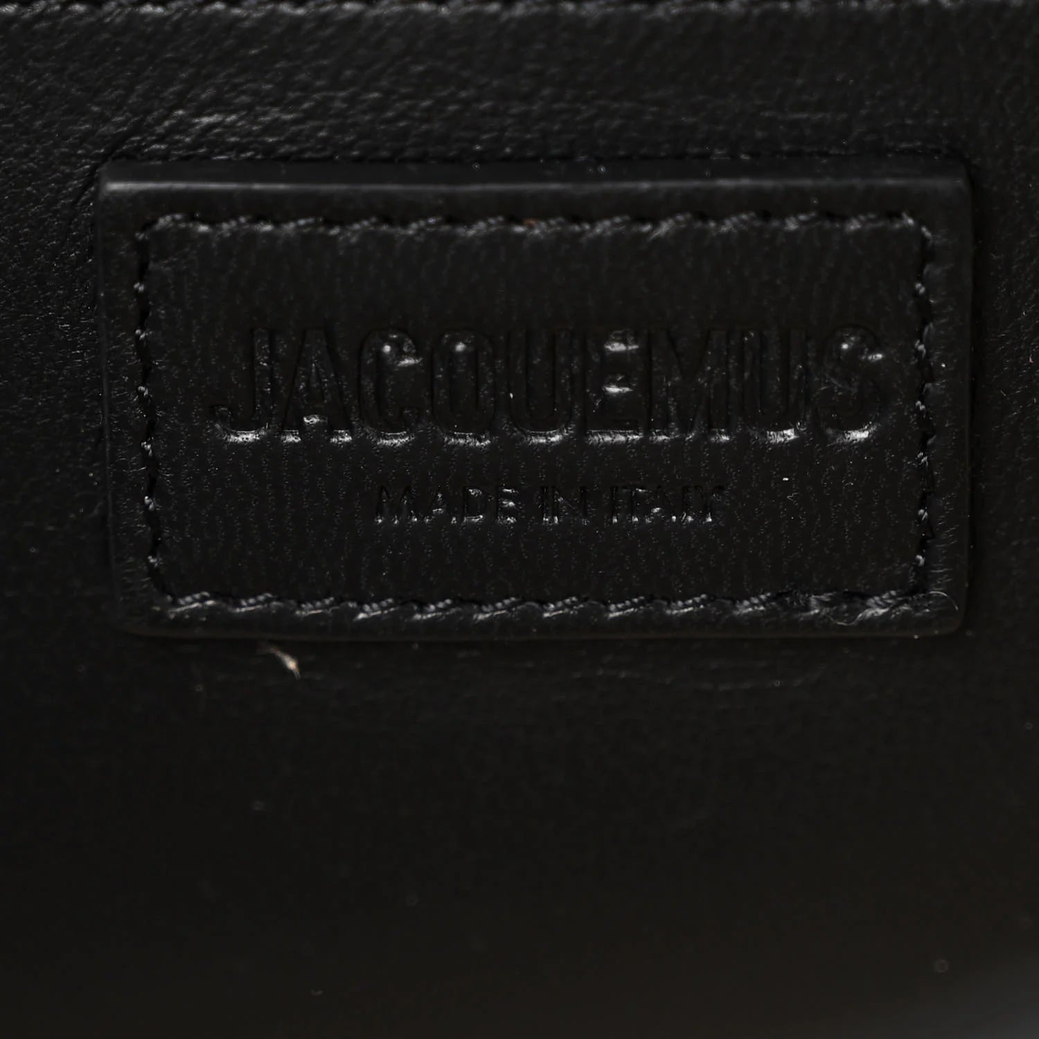 JACQUEMUS LE BAMBIMOU PADDED LAMBSKIN LEATHER SHOULDER BAG