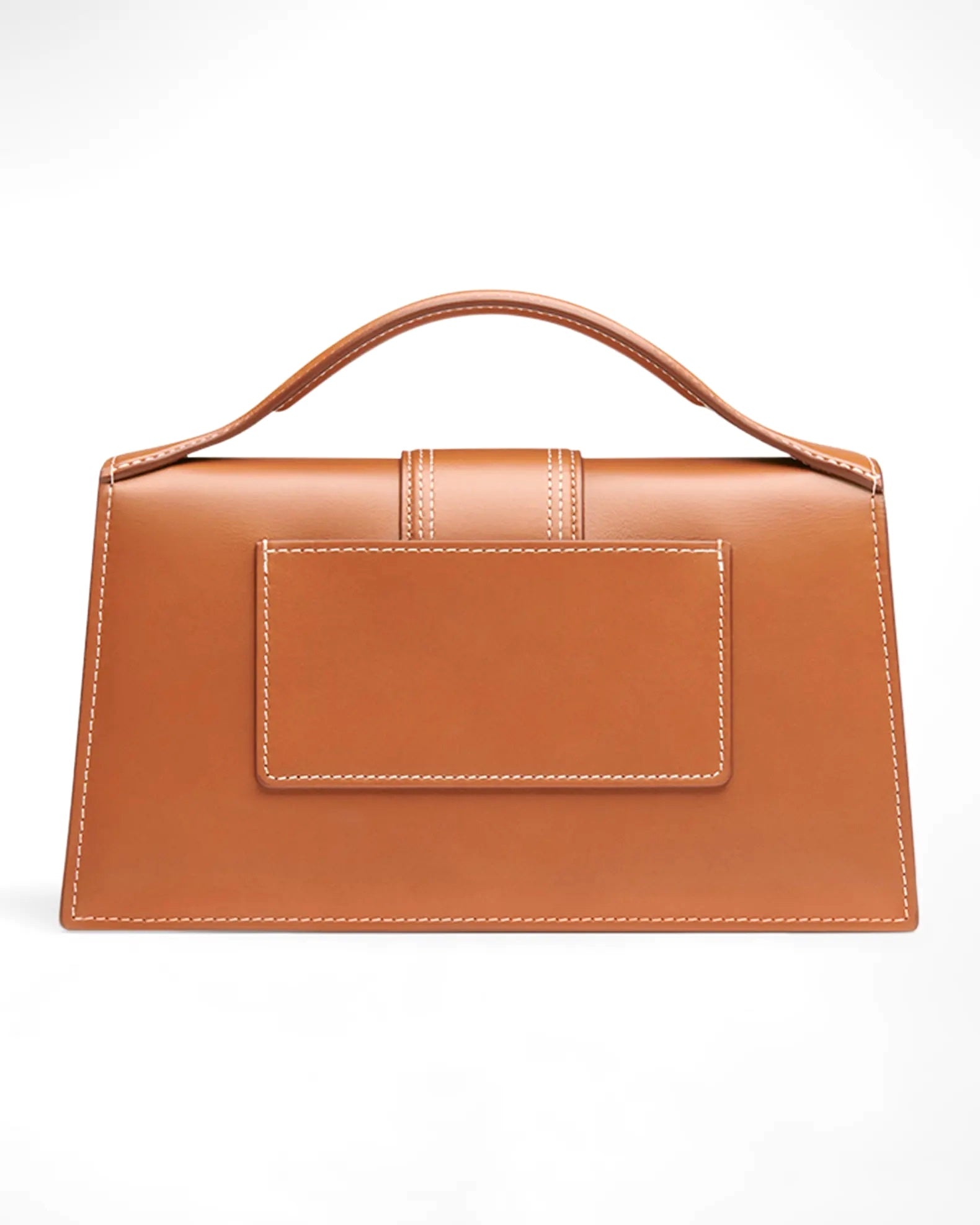 JACQUEMUS LE GRANDE BAMBINO CALFSKIN LEATHER CROSSBODY BAG