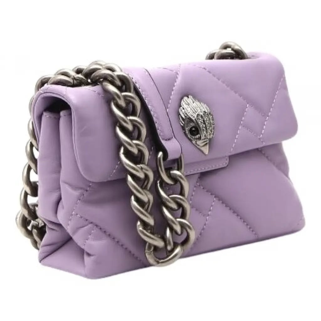 KURT GEIGER MINI KENSINGTON SOFT LEATHER CROSSBODY BAG