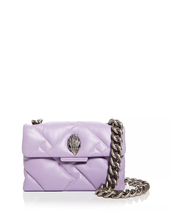 KURT GEIGER MINI KENSINGTON SOFT LEATHER CROSSBODY BAG