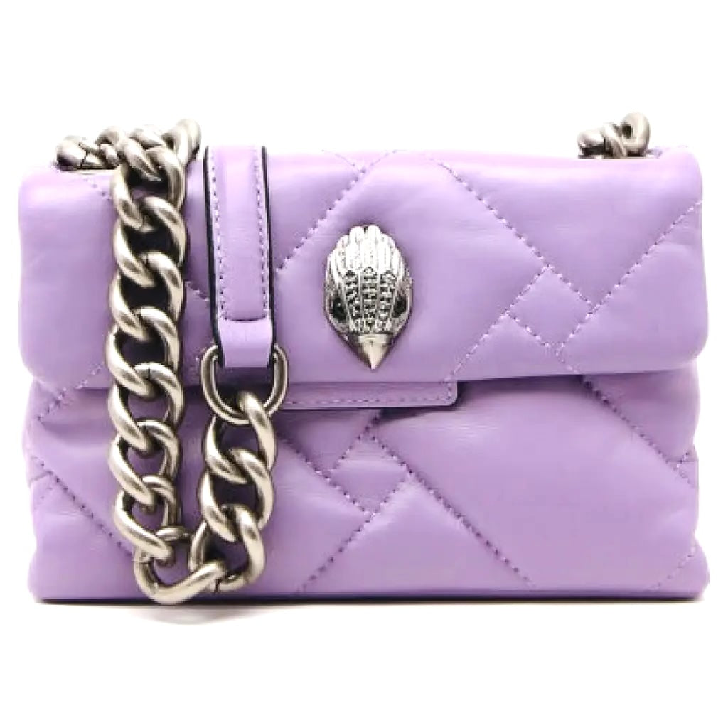 KURT GEIGER MINI KENSINGTON SOFT LEATHER CROSSBODY BAG