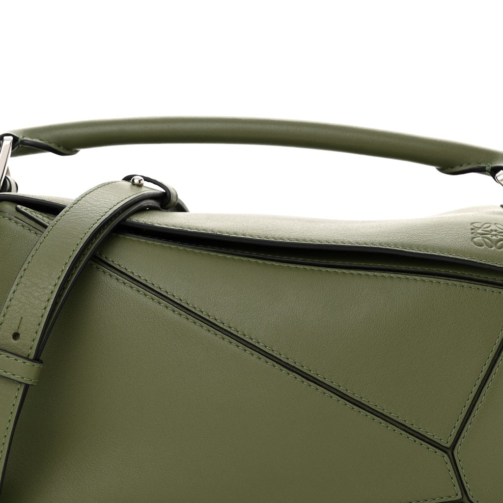 LOEWE CALFSKIN LEATHER SMALL PUZZLE SHOULDER BAG