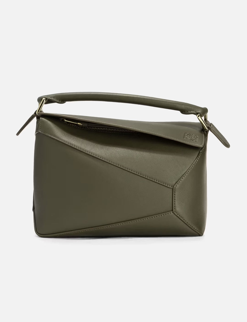 LOEWE CALFSKIN LEATHER SMALL PUZZLE SHOULDER BAG