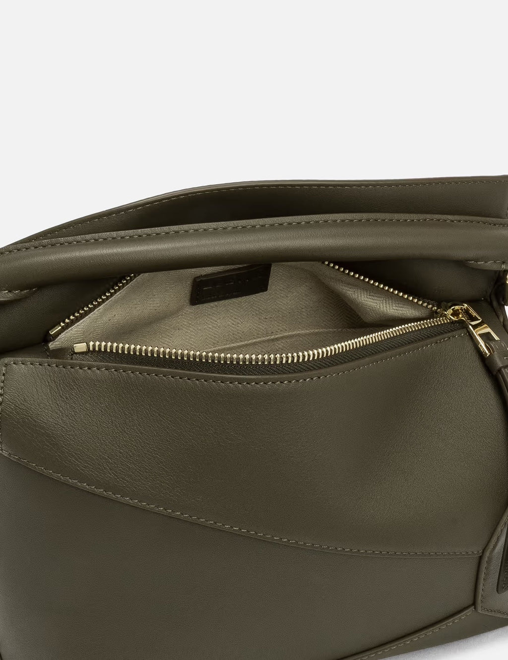 LOEWE CALFSKIN LEATHER SMALL PUZZLE SHOULDER BAG