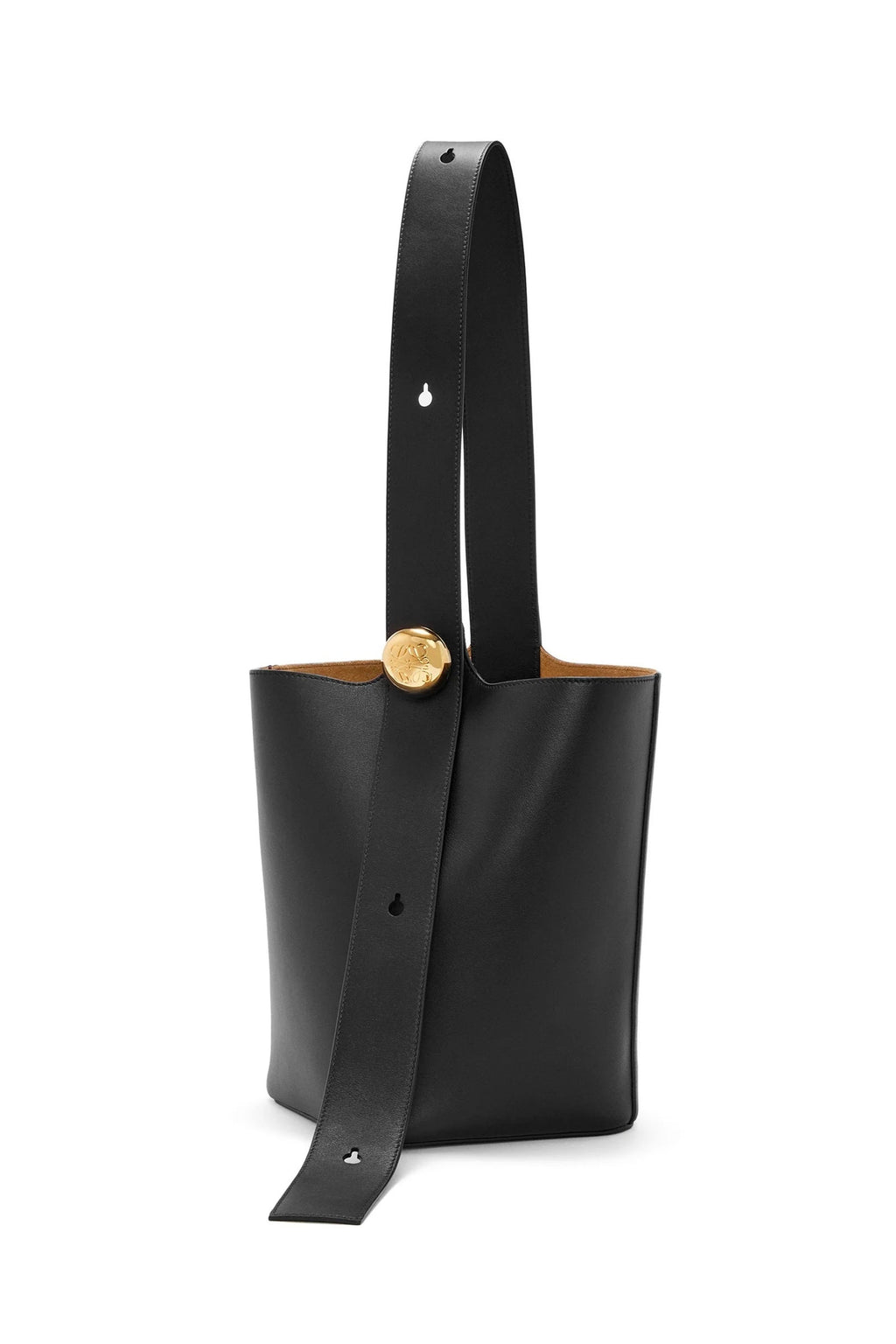 LOEWE MEDIUM SOFT PEBBLED CALFSKIN BUCKET BAG
