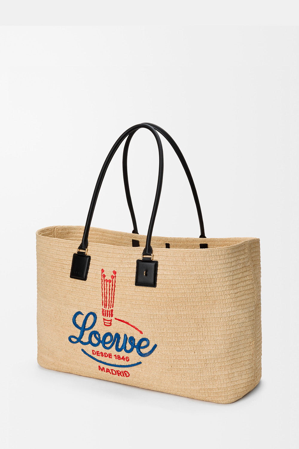 Xl Verano Tote In Raffia