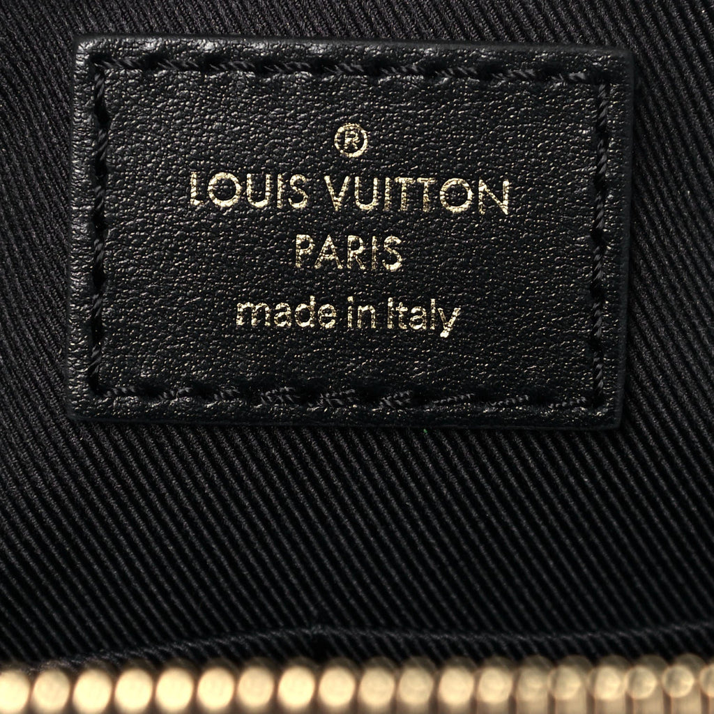 LOUIS VUITTON DAMIER EBENE ODEON PM SHOULDER BAG