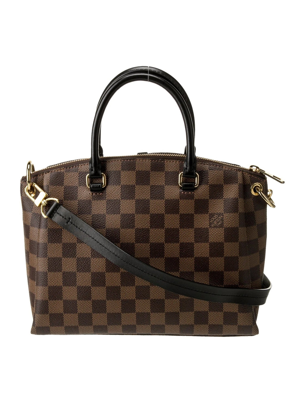 LOUIS VUITTON DAMIER EBENE ODEON PM SHOULDER BAG