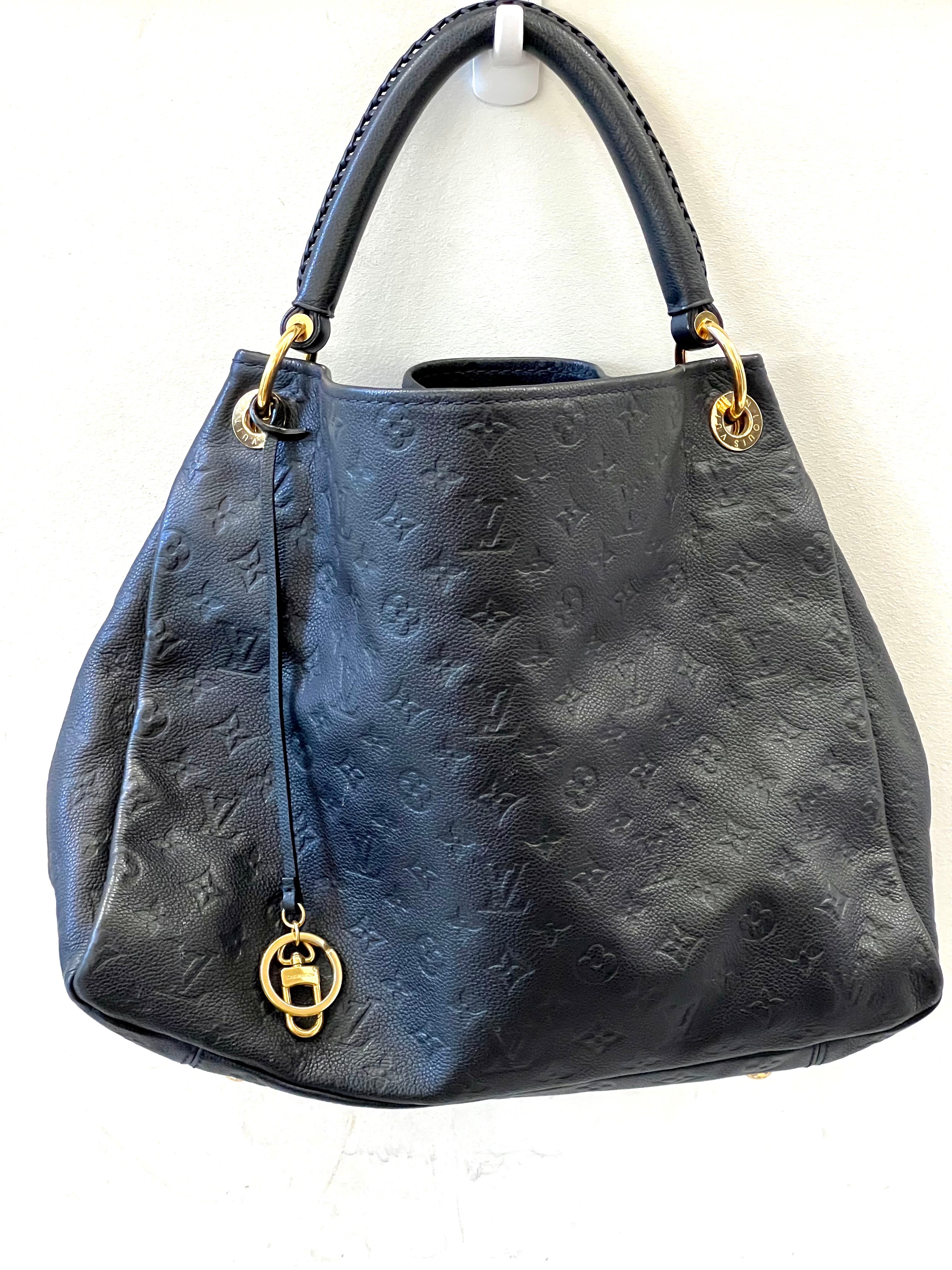 LOUIS VUITTON ARTSY MM EMPREINTE LEATHER MONOGRAM BAG