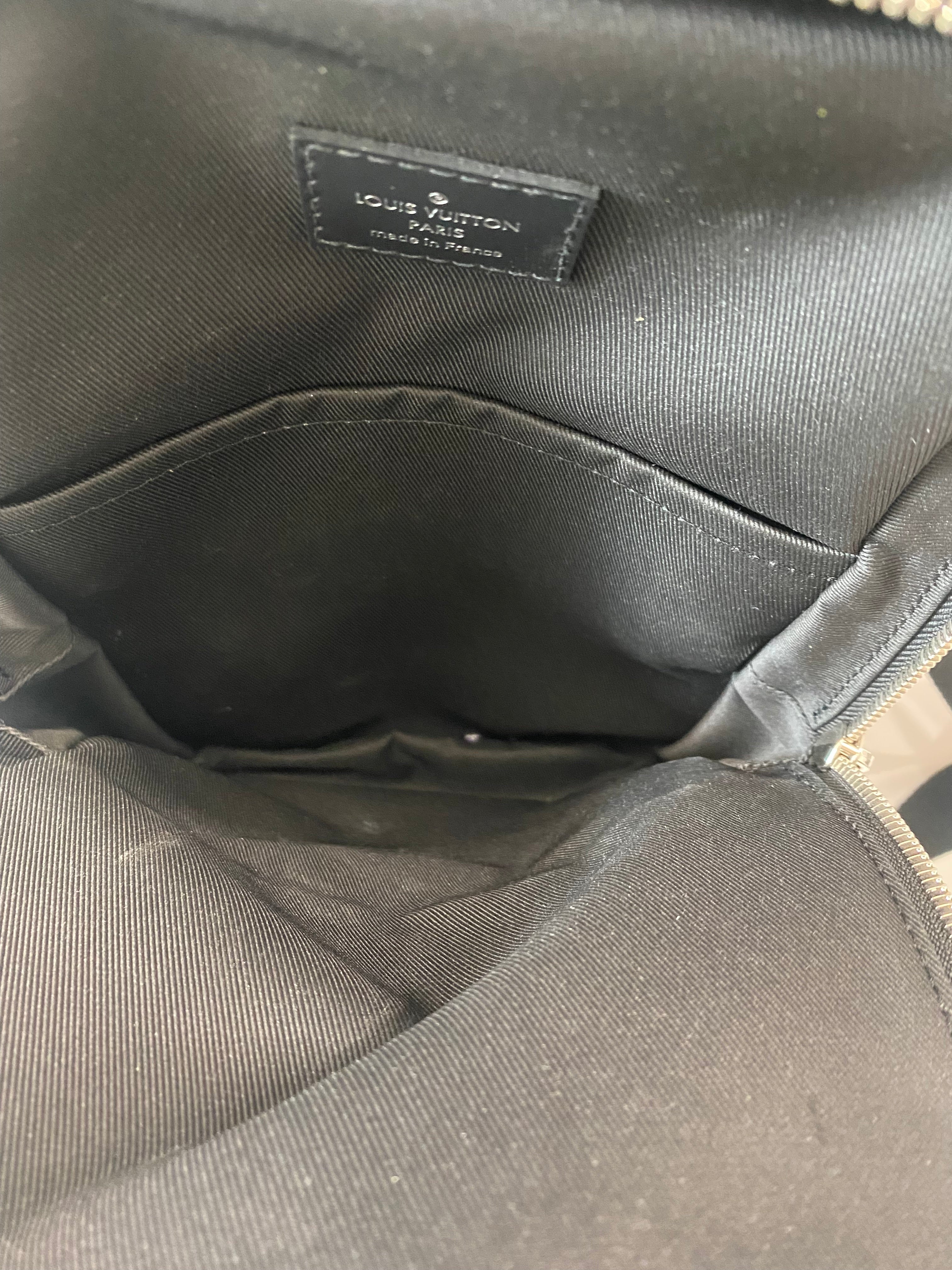 LOUIS VUITTON DAMIER GRAPHITE AVENUE SLING CROSSBODY BACKPACK