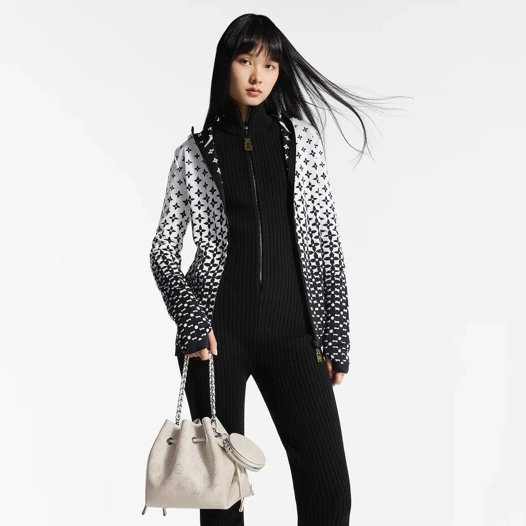 LOUIS VUITTON BELLA MAHINA PERFORATED CALFSKIN LEATHER BAG