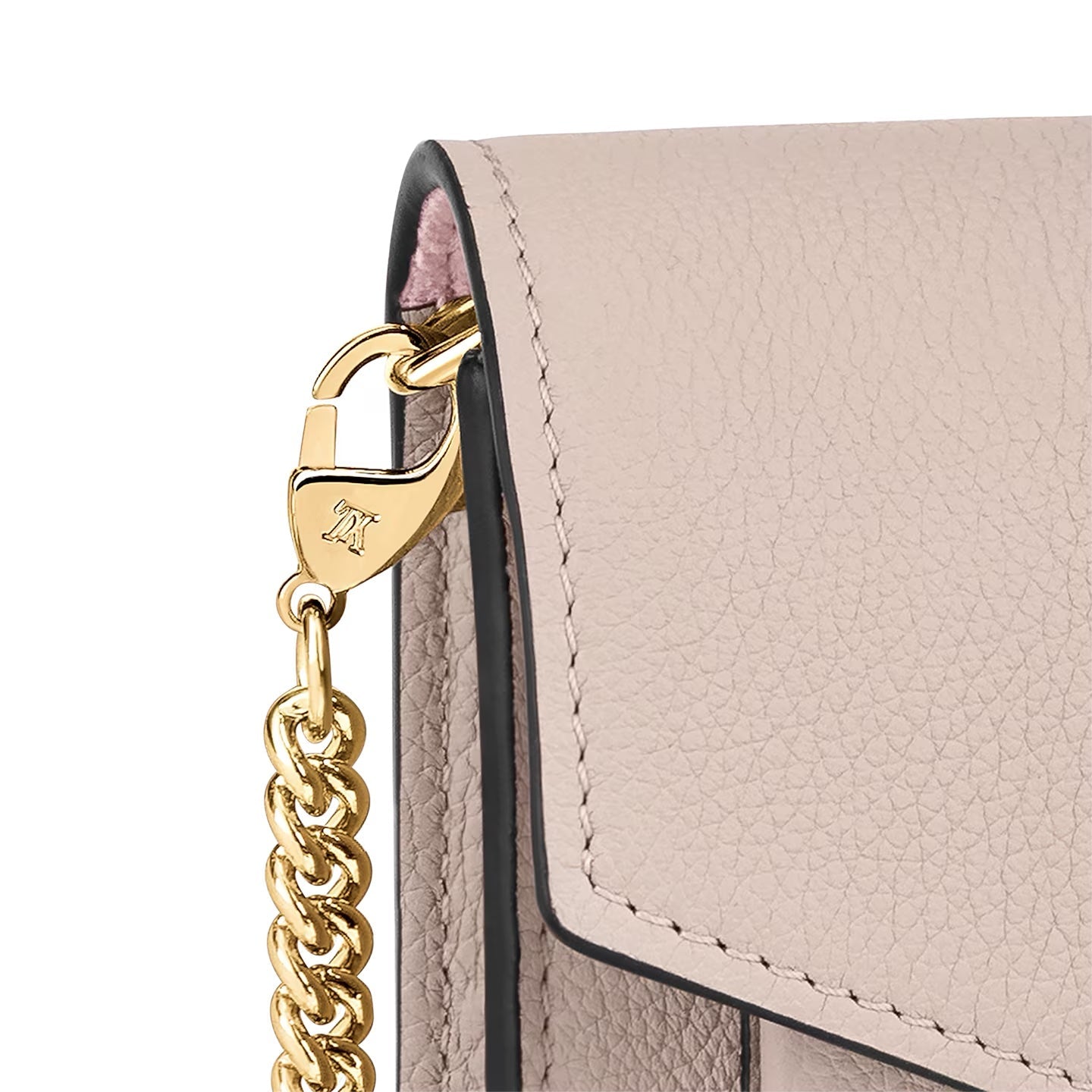LOUIS VUITTON CALFSKIN LEATHER MYLOCKME CHAIN BAG