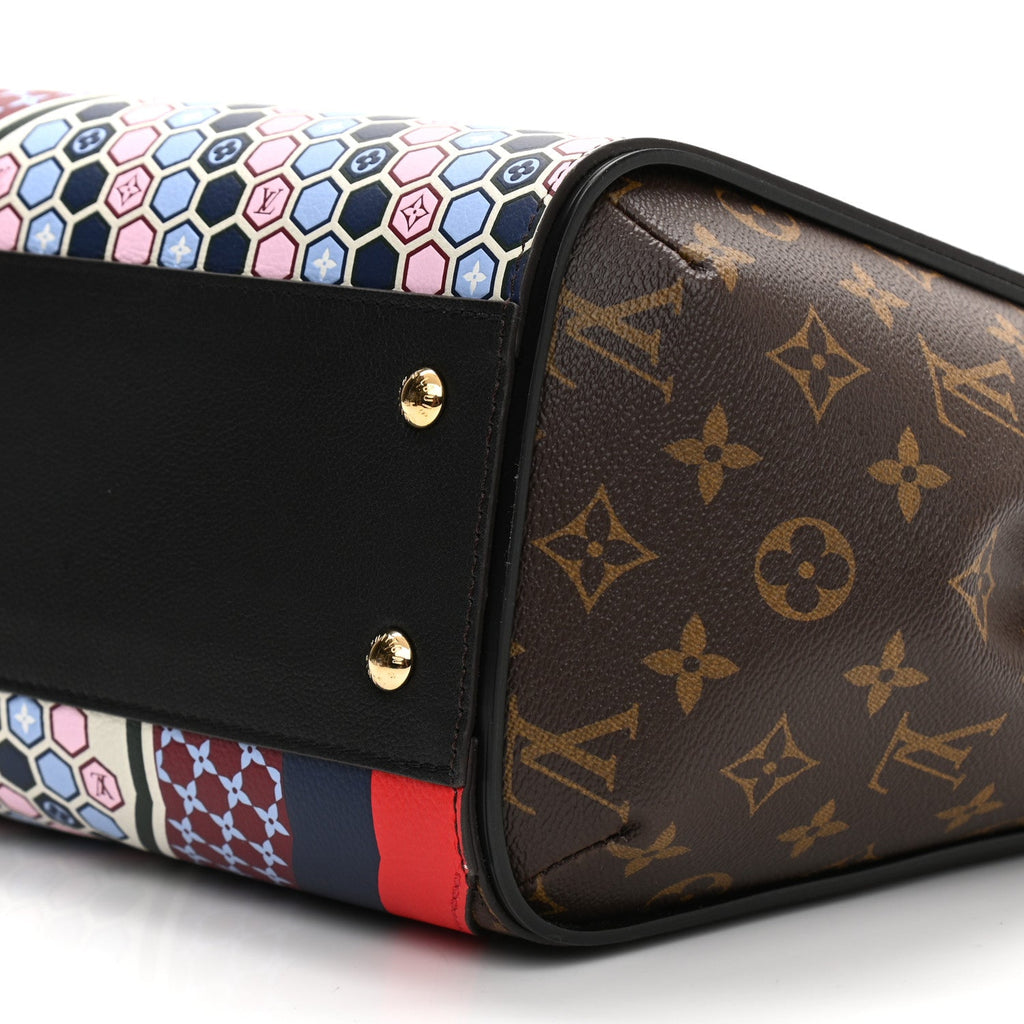 LOUIS VUITTON CALFSKIN MONOGRAM KIMONO TOTE MM
