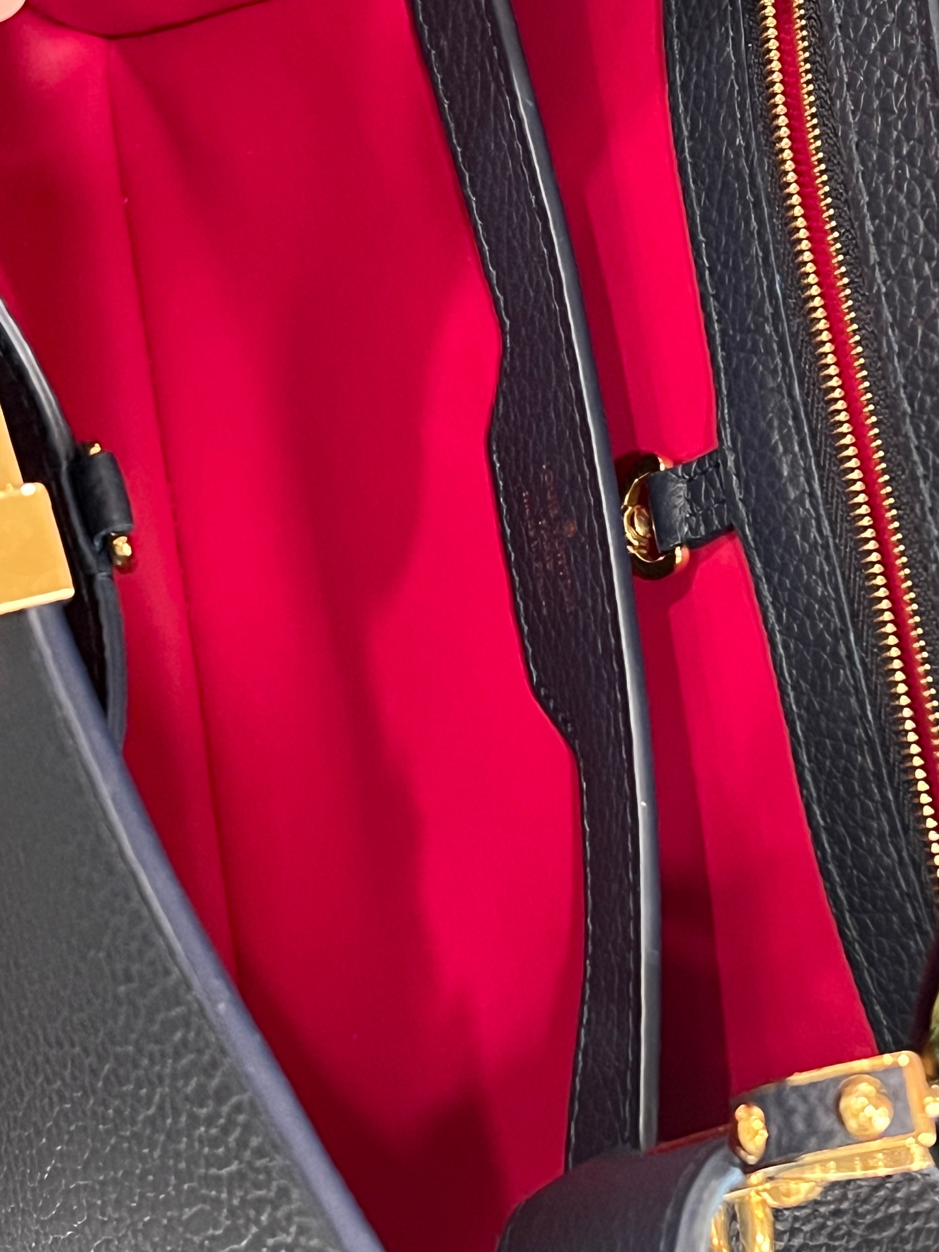 LOUIS VUITTON CAPUCINES MURANO MM TAURILLON RESIN