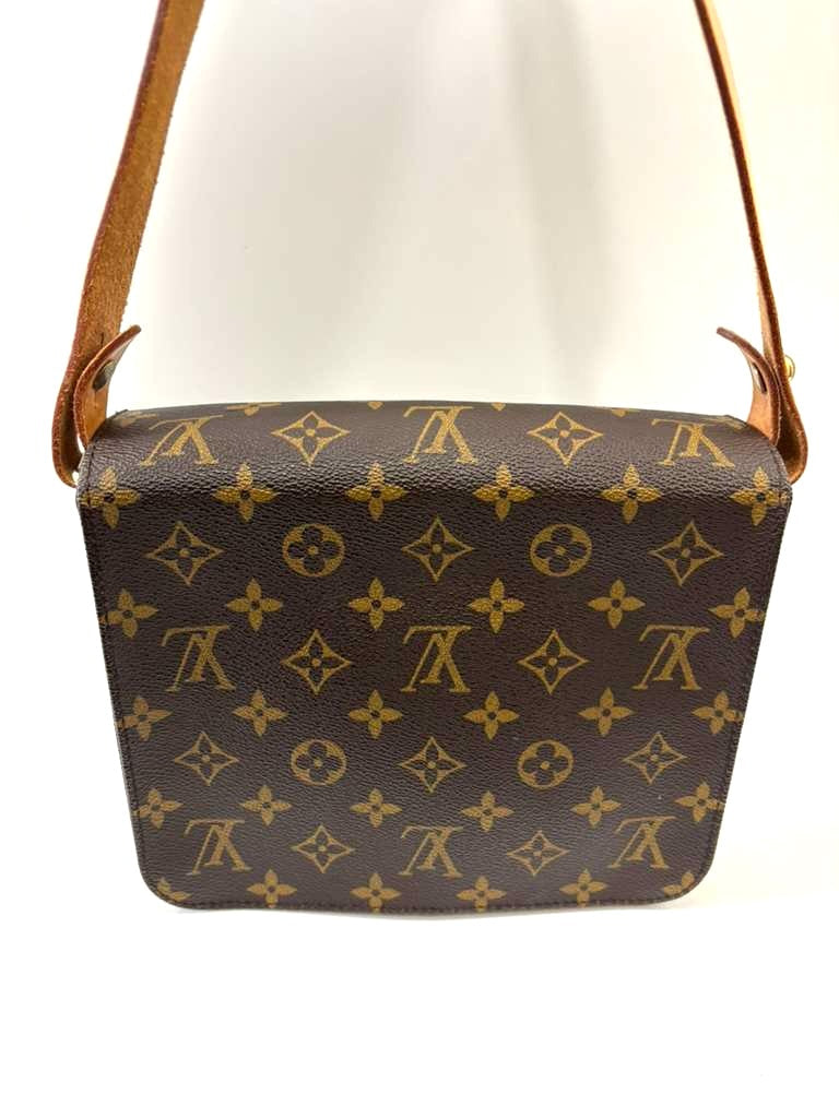 LOUIS VUITTON MONOGRAM CARTOUCHIÈRE MM SHOULDER BAG