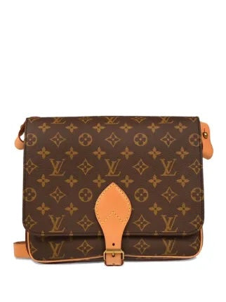 LOUIS VUITTON MONOGRAM CARTOUCHIÈRE MM SHOULDER BAG