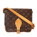 LOUIS VUITTON MONOGRAM CARTOUCHIÈRE MM SHOULDER BAG
